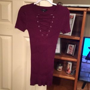 Forever 21 fitted dress